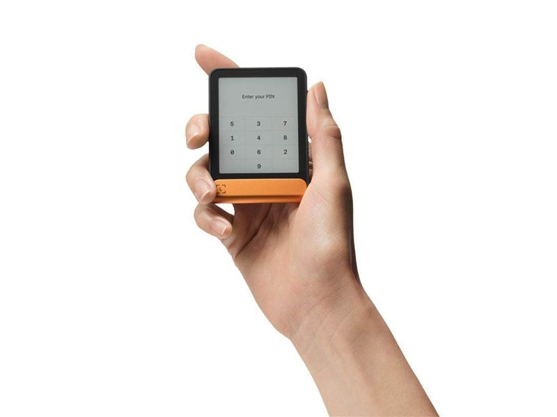 Ledger Flex Crypto Hardware Wallet - Bitcoin Orange