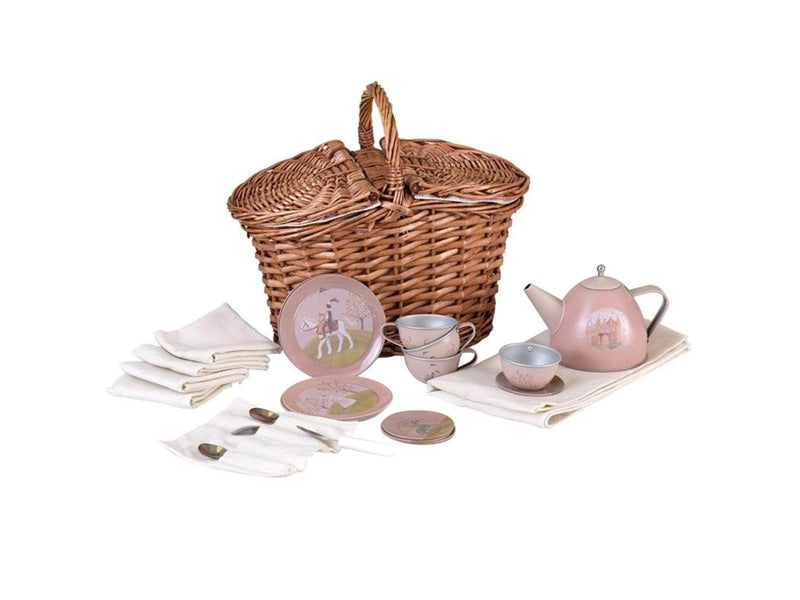 Egmont Toys Tin Tea Set Princess in a Basket
