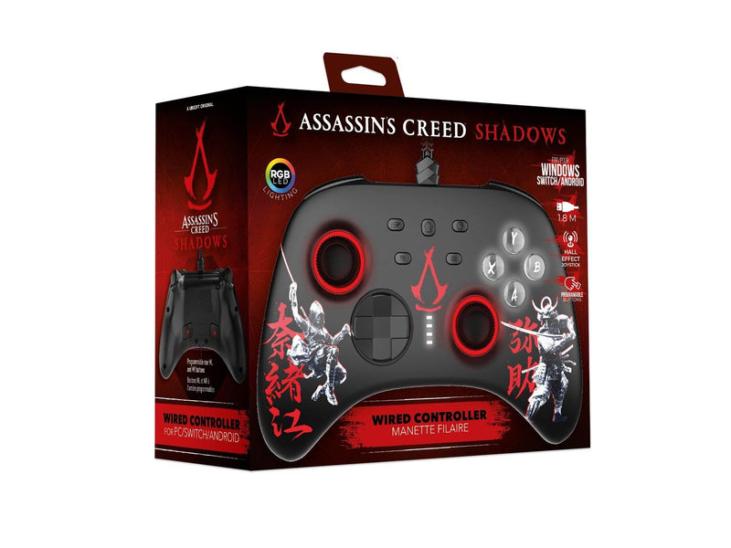 Trade Invaders Wired PC Controller - Assassin's Creed Shadows - Wired Controller - PC