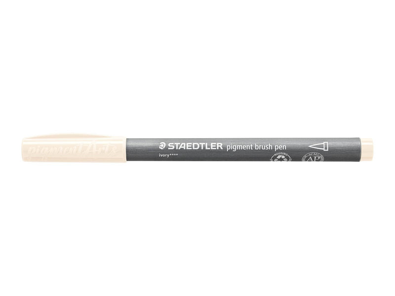 Staedtler pigment brush pen 10 pcs ivory