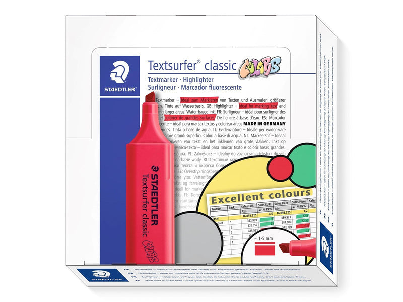 Staedtler Highlighter Texts. class.colors 10 pcs.magenta