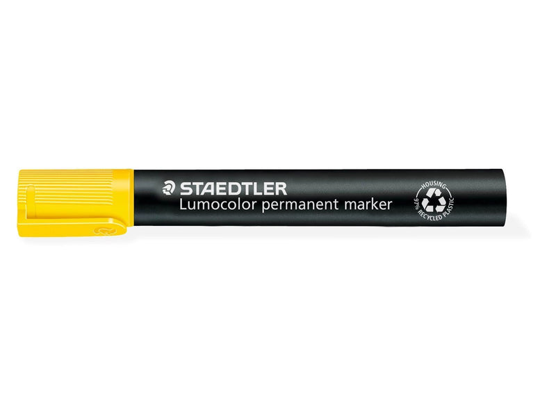 Staedtler Marker Lumocolor permanent.10 pcs Yellow