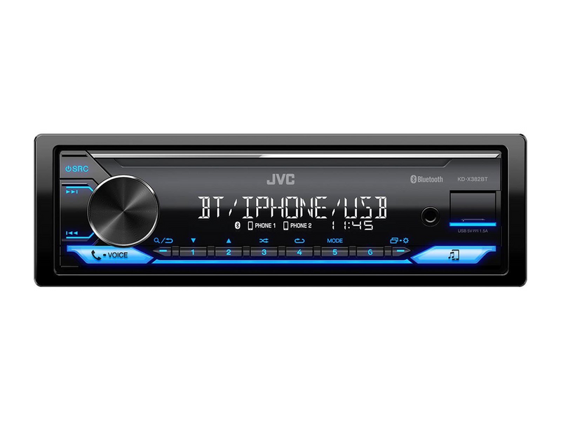 JVC KD-X382BT car radio - BLUE