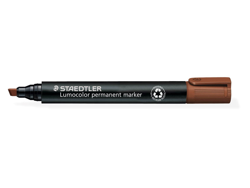 Staedtler Marker Lumocolor permanent .10 pcs.Brown