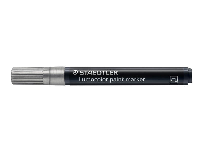 Staedtler Acrylic marker Lumocolor.10 pcs silver