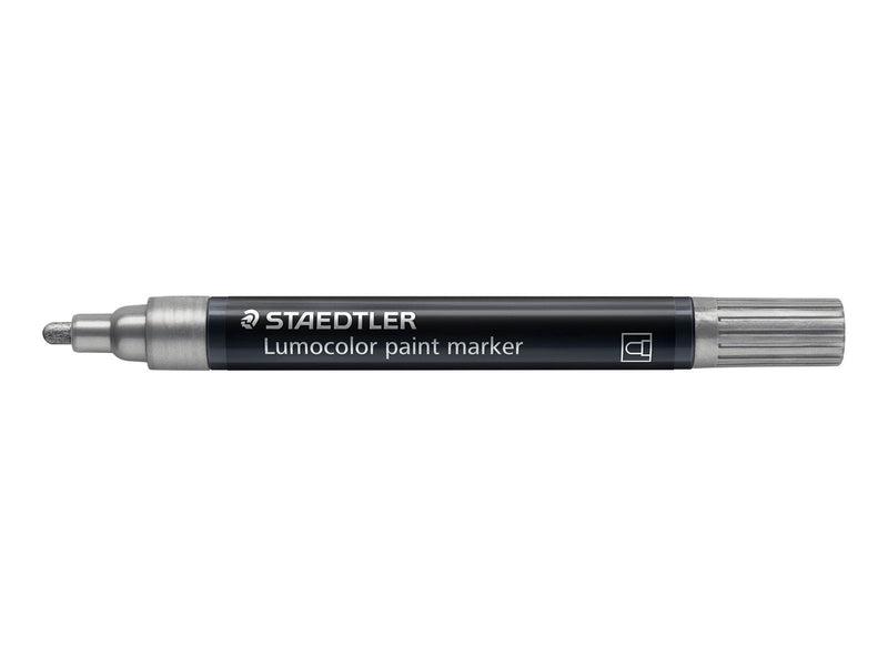 Staedtler Acrylic marker Lumocolor.10 pcs silver