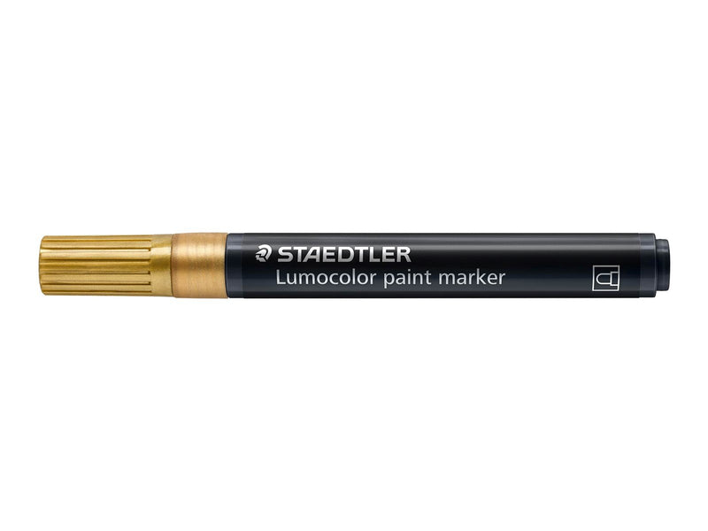 Staedtler Acrylic marker Lumocolor.10 pcs gold