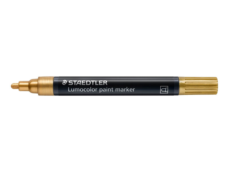 Staedtler Acrylic marker Lumocolor.10 pcs gold
