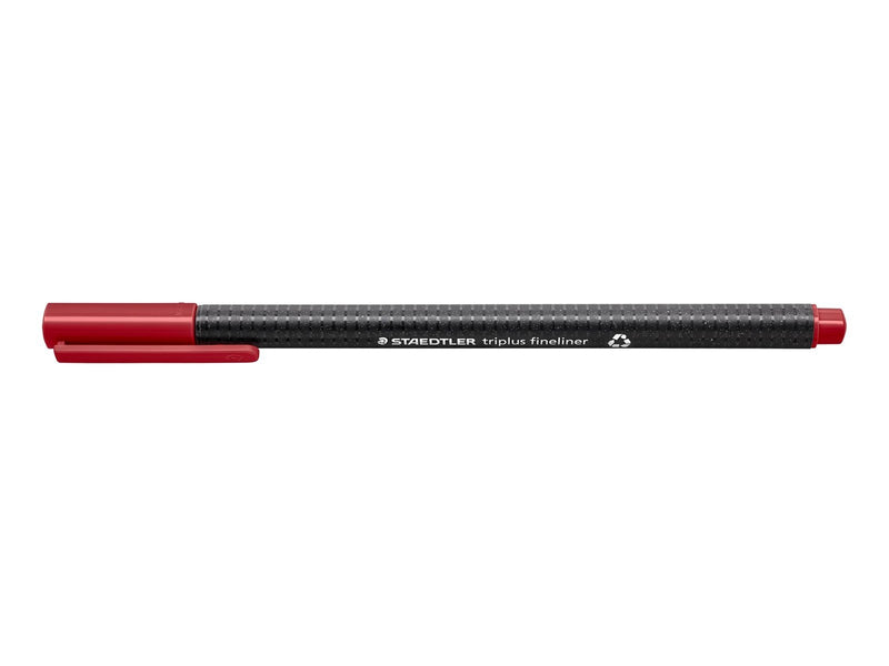 Staedtler Fineliner triplus rPP.10 pcs carmine red