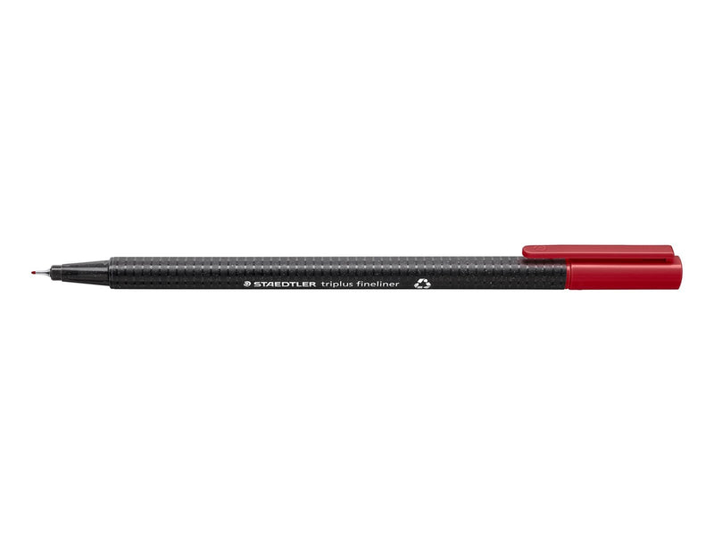 Staedtler Fineliner triplus rPP.10 pcs carmine red