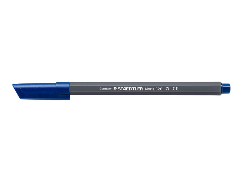 Staedtler Fibre-tip pen Noris.10 pcs grey