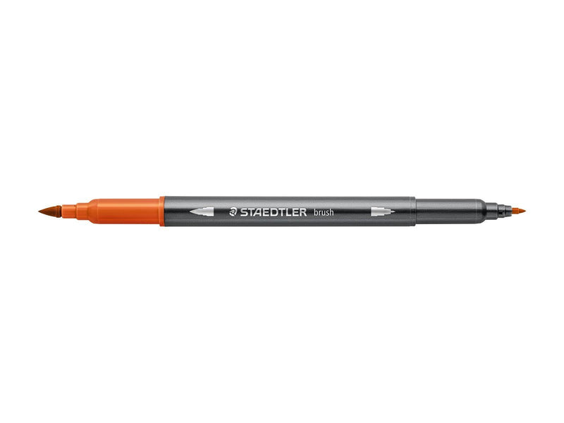 Staedtler Double-ended watercol. 10 pcs  burnt sienna