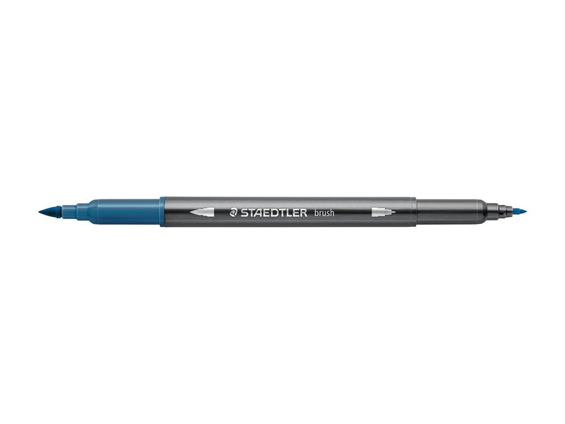 Staedtler Double-ended watercol. 10 pcs  delft blue
