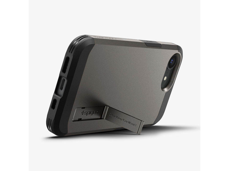 Spigen Tough Armor MagSafe - Gunmetal - iPhone 16e