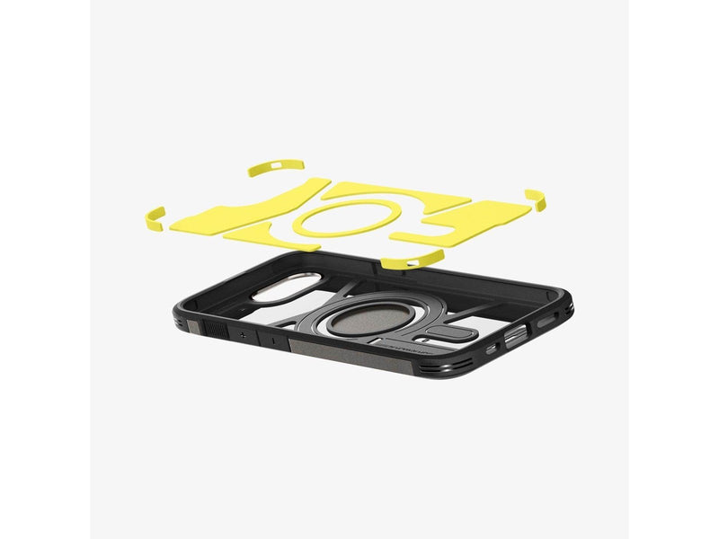 Spigen Tough Armor MagSafe - Gunmetal - iPhone 16e