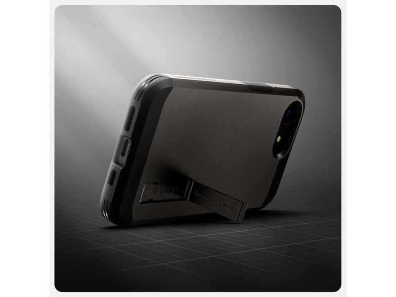 Spigen Tough Armor MagSafe - Gunmetal - iPhone 16e