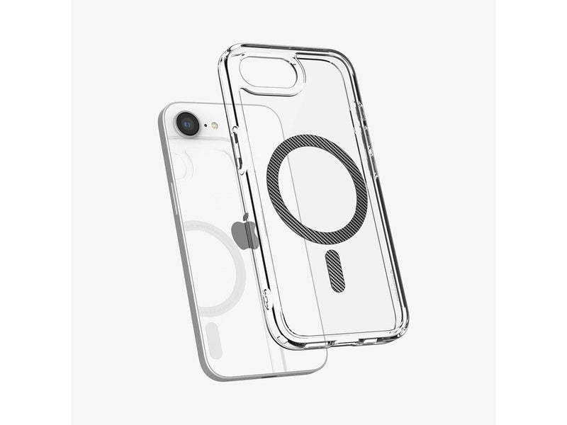Spigen Ultra Hybrid MagSafe - Clear Carbon Fiber - iPhone 16e