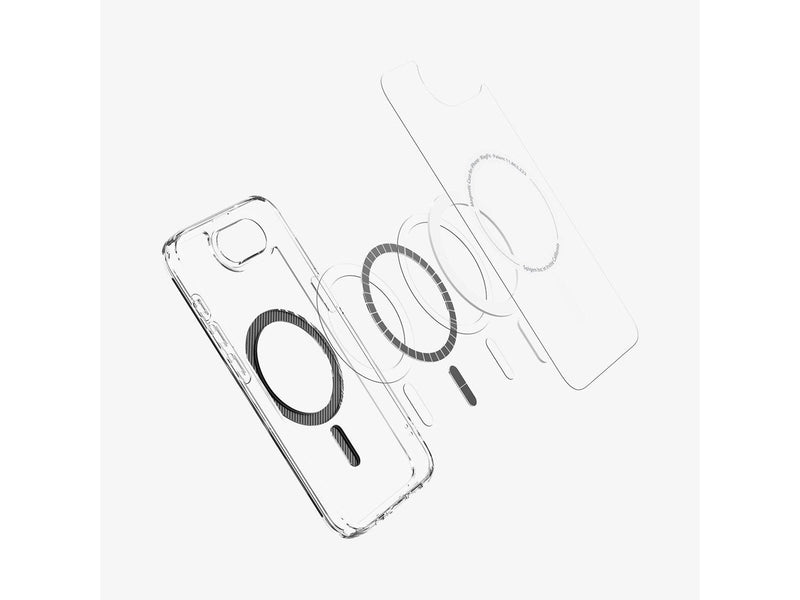 Spigen Ultra Hybrid MagSafe - Clear Carbon Fiber - iPhone 16e
