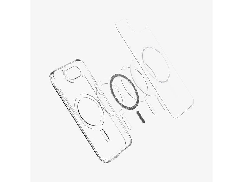 Spigen Ultra Hybrid MagSafe - Clear White - iPhone 16e