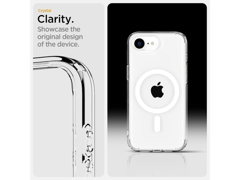 Spigen Ultra Hybrid MagSafe - Clear White - iPhone 16e