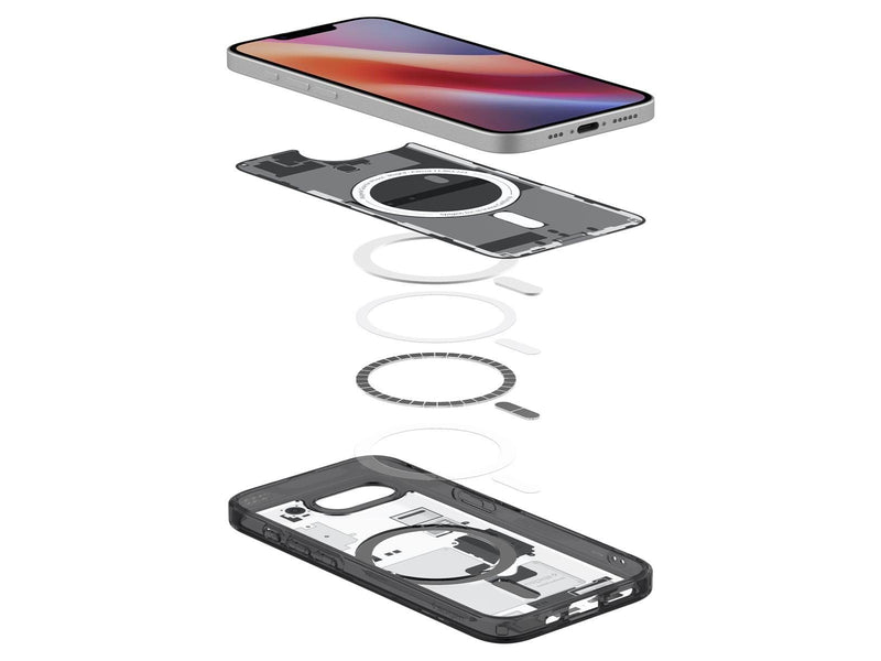 Spigen Ultra Hybrid MagSafe - Zero One Black - iPhone 16e