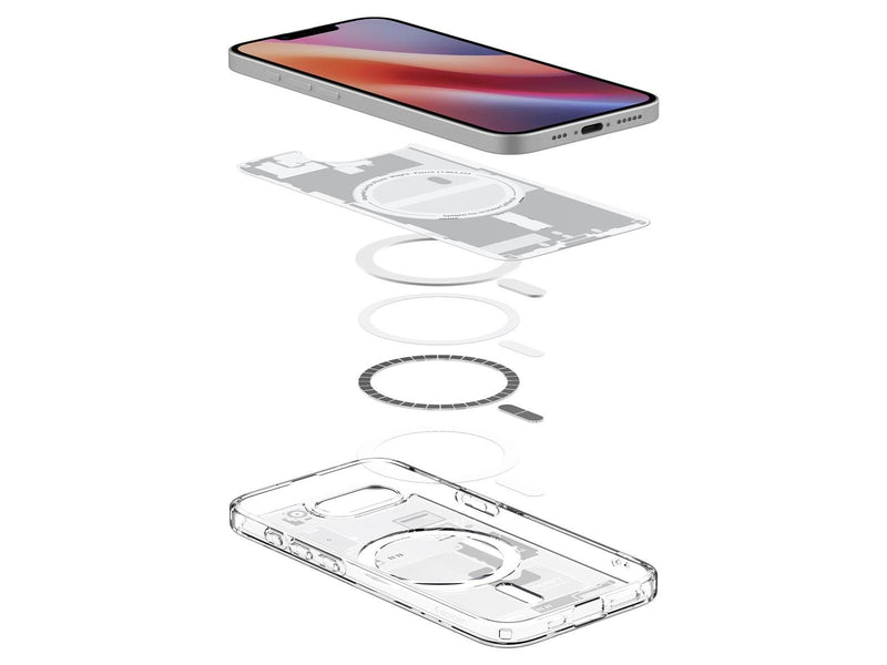 Spigen Ultra Hybrid MagSafe - Zero One White - iPhone 16e