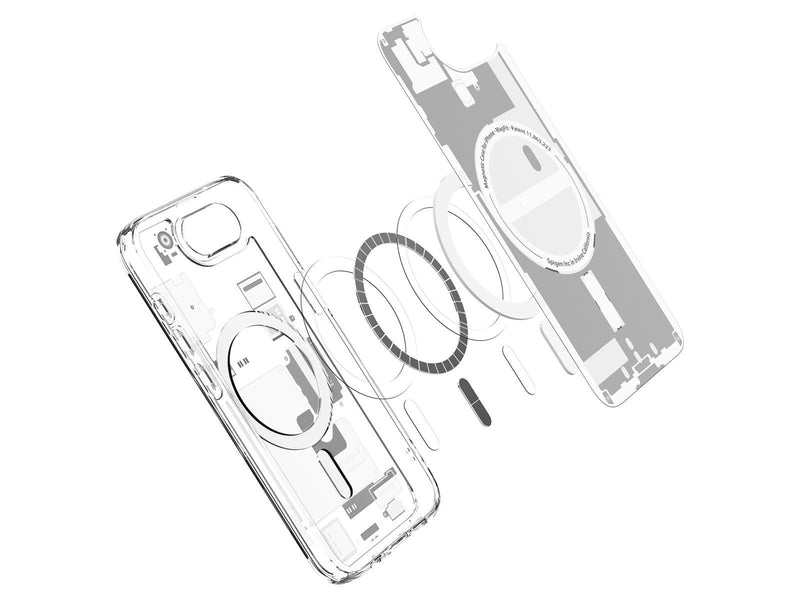 Spigen Ultra Hybrid MagSafe - Zero One White - iPhone 16e