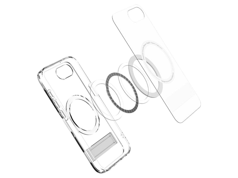 Spigen Ultra Hybrid S MagSafe - Clear White - iPhone 16e