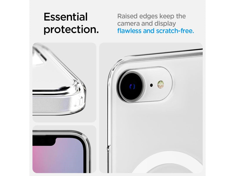 Spigen Ultra Hybrid S MagSafe - Clear White - iPhone 16e