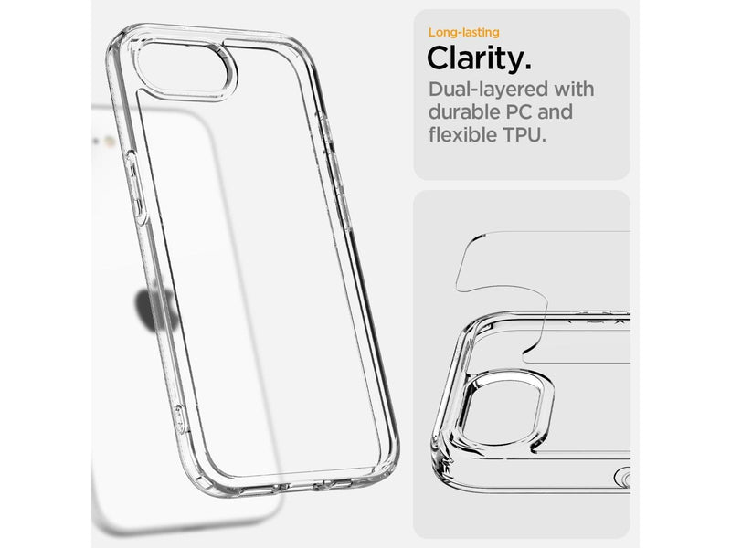 Spigen Ultra Hybrid - Crystal Clear - iPhone 16e