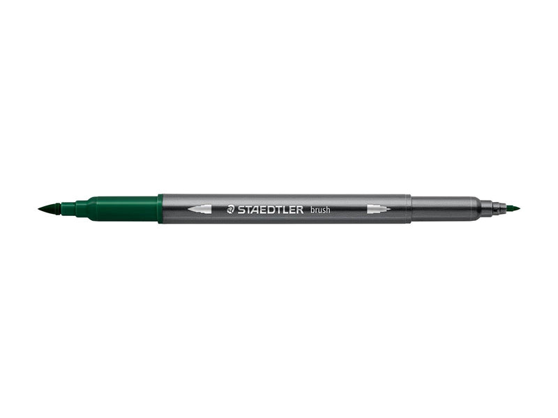 Staedtler Double-ended watercol. 10 pcs  green earth