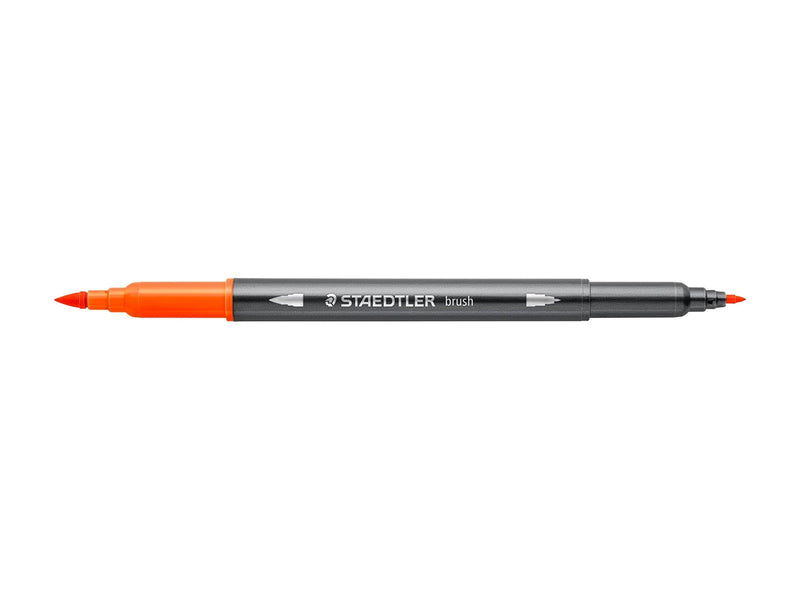 Staedtler Double-ended watercol. 10 pcs  orange