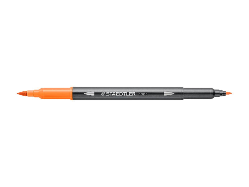 Staedtler Double-ended watercol. 10 pcs  orange