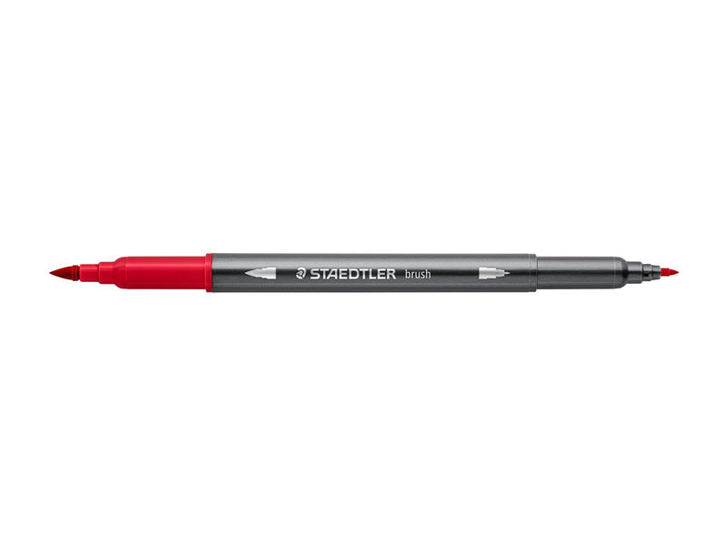 Staedtler Double-ended watercol. 10 pcs  english red