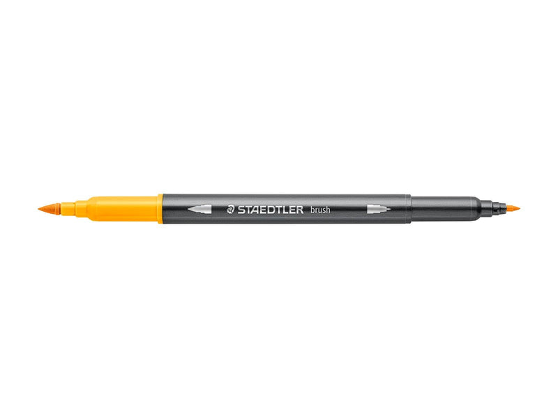 Staedtler Double-ended watercol. 10 pcs bright yellow