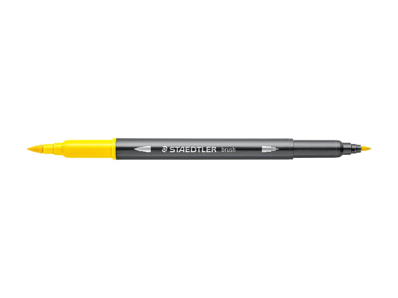 Staedtler Double-ended watercol. 10 pcs  yellow
