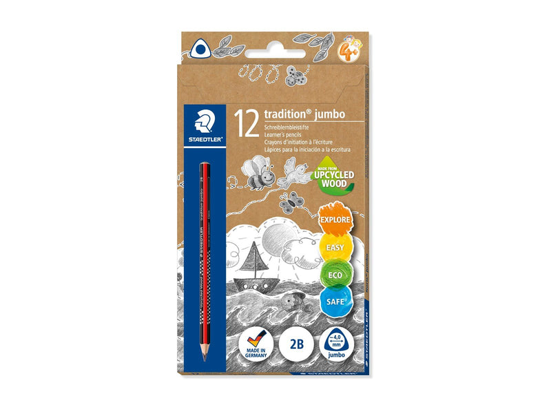 Staedtler Pencil tradition jumbo 2B 12 pcs.