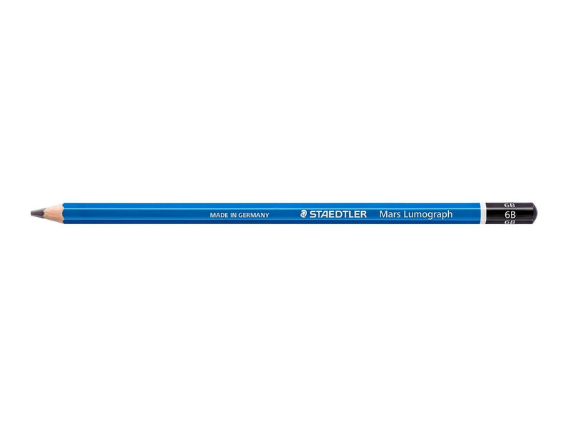 Staedtler Pencil Mars Lumograph 6B  12 pcs