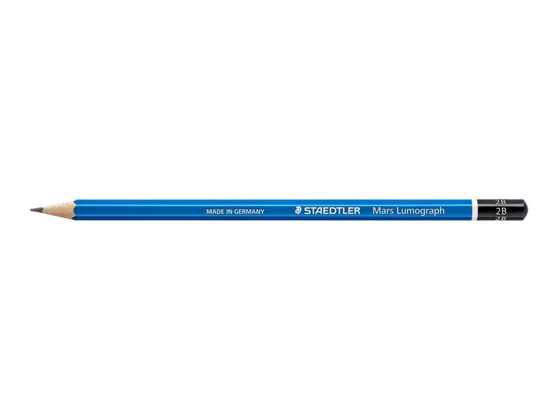 Staedtler Pencil Mars Lumograph 2B  12 pcs