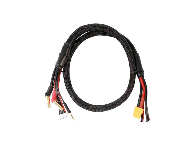 Gens ace &Tattu Gens Ace 2S/4S Charge Cable: 4mm & 5mm Bullet with XT60 Connector