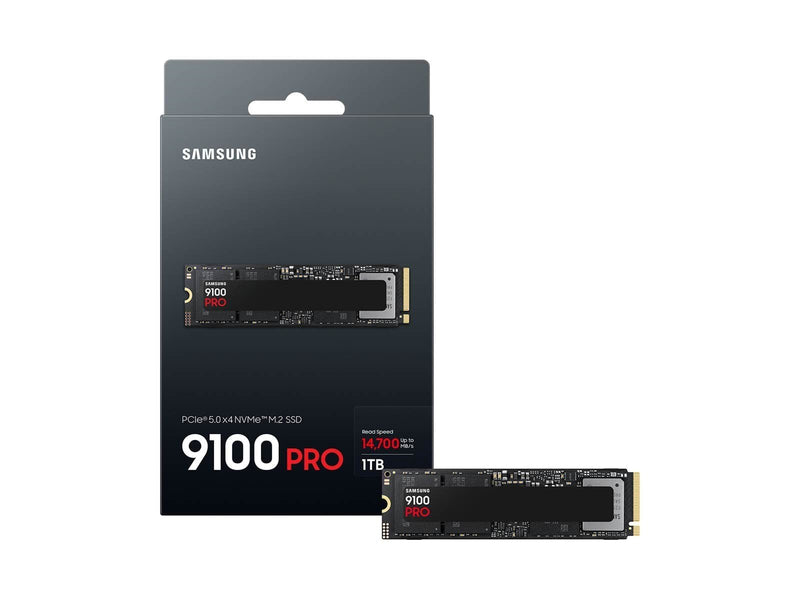 Samsung 9100 PRO SSD - 1TB - Ohne Kühlkörper - M.2 2280 - PCIe 5.0