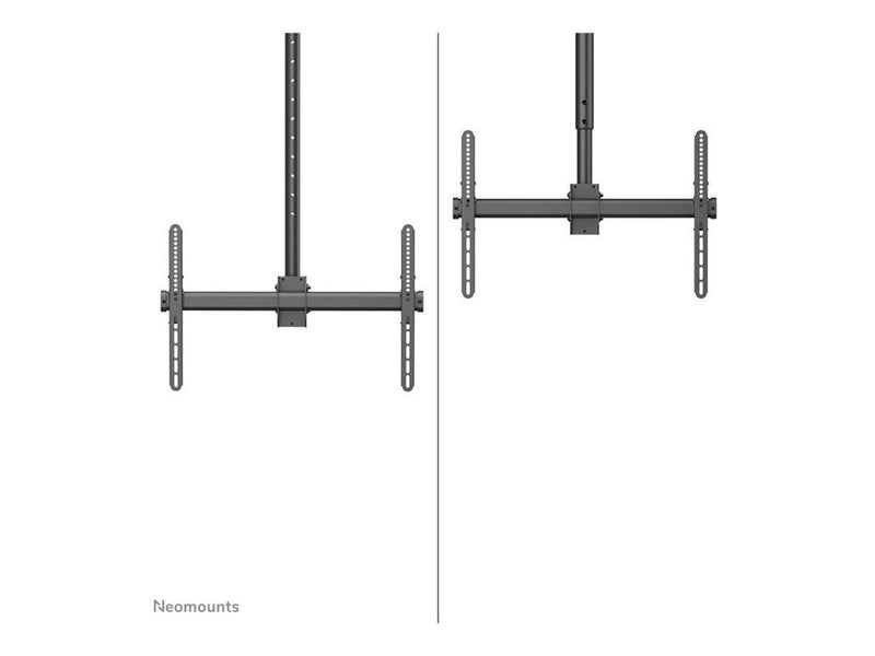 Neomounts CL35-440BL16L mounting kit - full-motion - for flat panel - black 50 kg 70" 200 x 100 mm