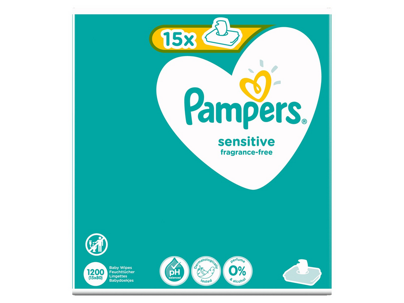 Pampers Sensitive Wipes