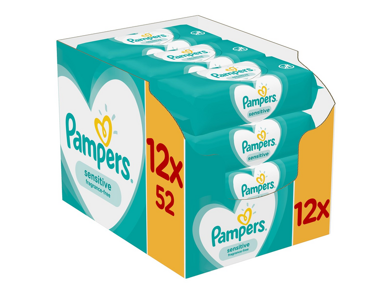 Pampers Sensitive baby wipes