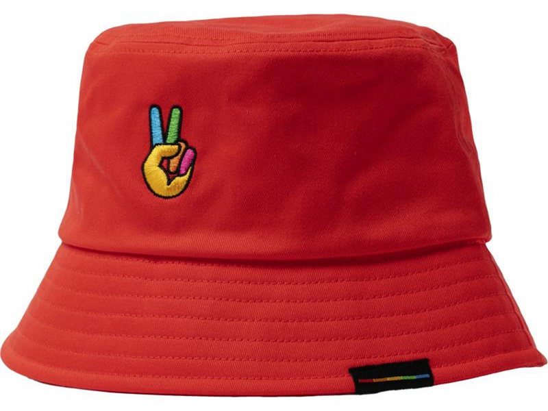 Polaroid - Bucket Hat Red - Hut