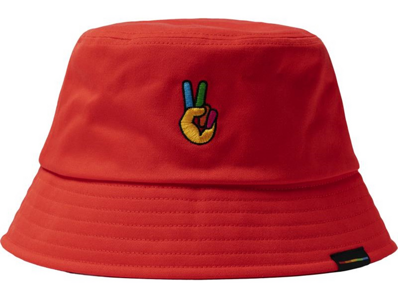 Polaroid - Bucket Hat Red - Hut