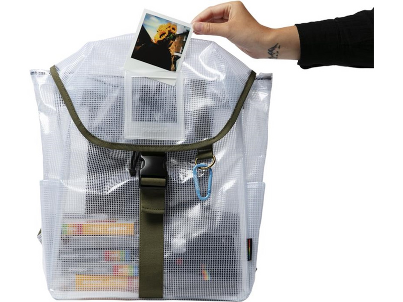 Polaroid Ripstop Backpack Clear