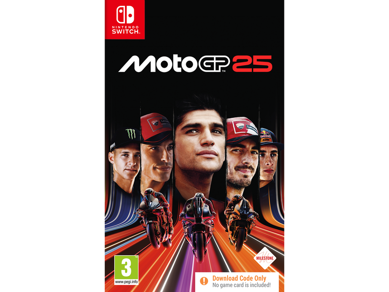 MotoGP 25 (Code in a Box) - Nintendo Switch - Rennspiel - PEGI 3