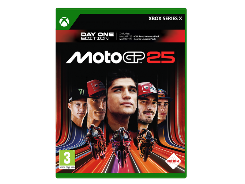 MotoGP 25 (Day One Edition) - Microsoft Xbox Series X - Rennspiel - PEGI 3