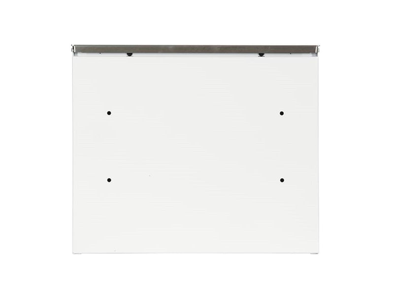 Renz RENZ Horizon, Skyline Briefkasten mit RENZ Schloss, Weiß